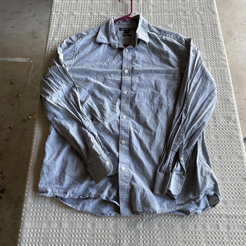 Michael Kors Men's Large Classic Fit Shirt